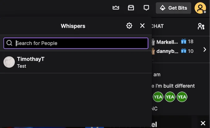 Comment chuchoter sur Twitch