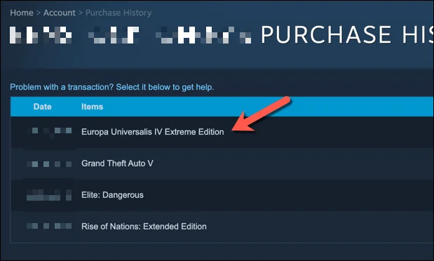 Comment réparer une erreur Steam "Transaction en attente"