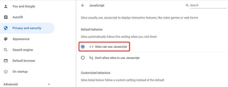 Chromeで画像が読み込まれない問題を修正する方法