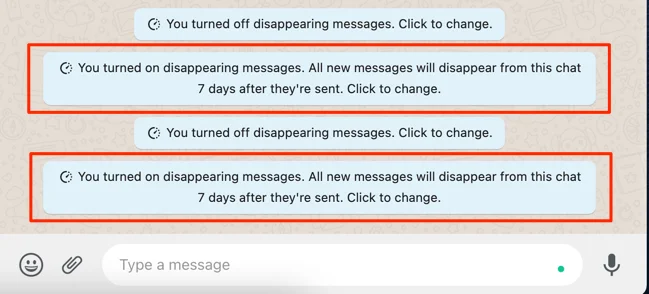 Apakah Mesej yang Hilang di WhatsApp dan Cara Mendayakannya