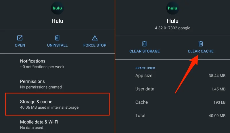 Hulu 오류 코드 RUNUNK13 수정하는 방법
