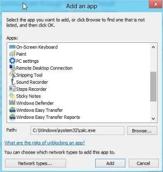 Ajuster les règles et paramètres du pare-feu Windows 10