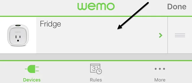 Cara Mengeksport Data Penggunaan Tenaga WeMo ke Excel