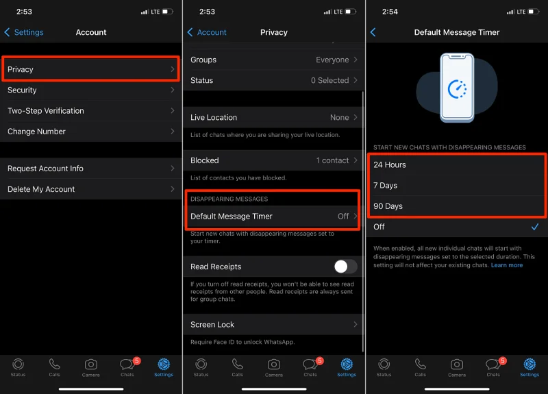 Apakah Mesej yang Hilang di WhatsApp dan Cara Mendayakannya