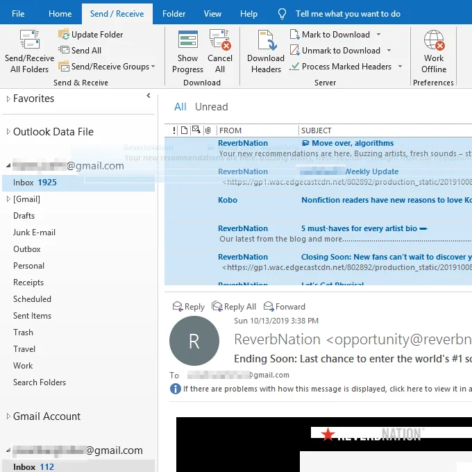 Cum să transferați e-mailuri între două conturi Gmail