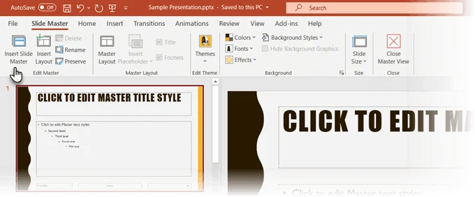 Cara Menguasai Master Slaid dalam Microsoft PowerPoint