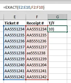 Cara Mencari Nilai Padanan dalam Excel