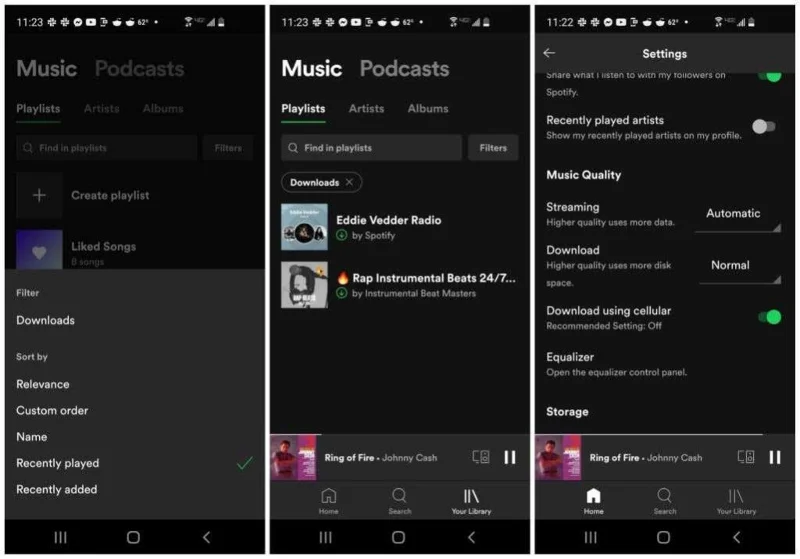 오프라인 듣기를 위해 Spotify에서 음악을 다운로드하는 방법