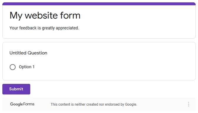 Cara Membenamkan Borang Google di Tapak Web Anda