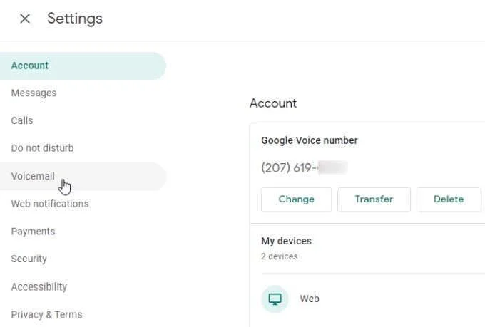Cara Menyediakan Mel Suara pada Google Voice