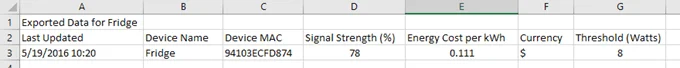 Cara Mengeksport Data Penggunaan Tenaga WeMo ke Excel