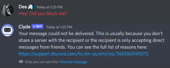 Envoyer message sur Discord