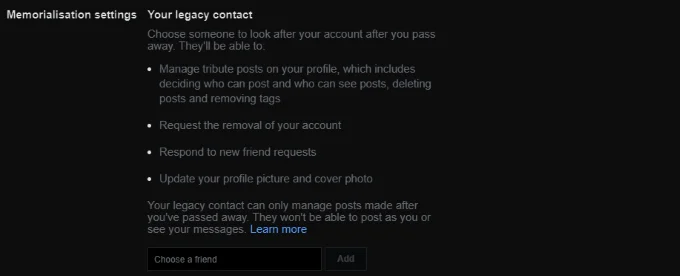 Cum să configurați setările de comemorare Facebook