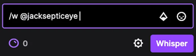 Comment chuchoter sur Twitch