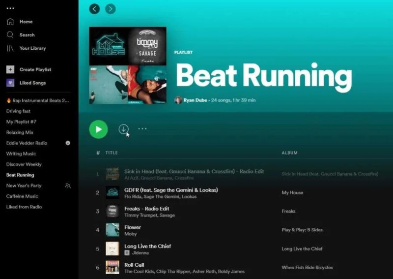 오프라인 듣기를 위해 Spotify에서 음악을 다운로드하는 방법