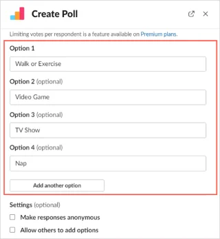 Cum să creați și să utilizați sondaje în Slack