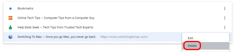 Cum să gestionezi marcajele în Google Chrome