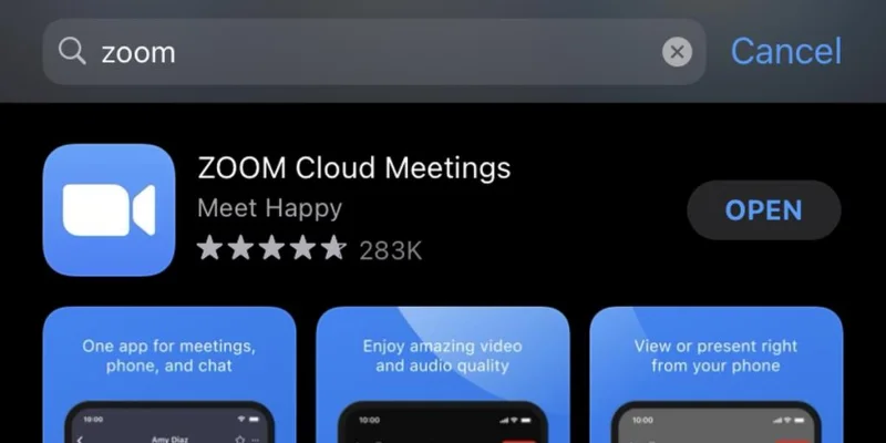 Cara menginstal aplikasi rapat Zoom