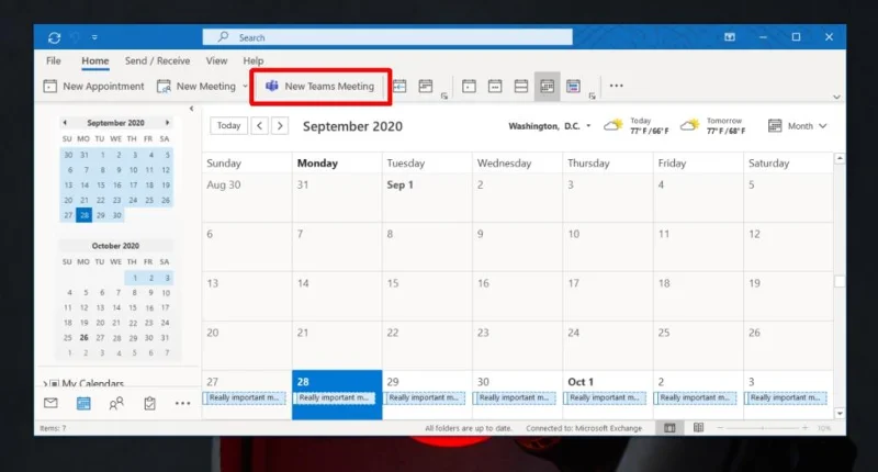 Cara Menjadwalkan Rapat Tim Saat Tombol Hilang di Outlook