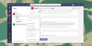 Cara keluar dari Tim Microsoft