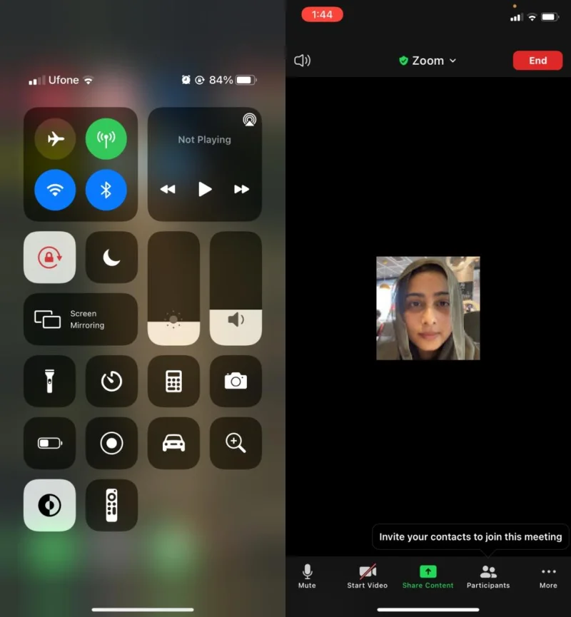 Cara merekam rapat Zoom di iPhone