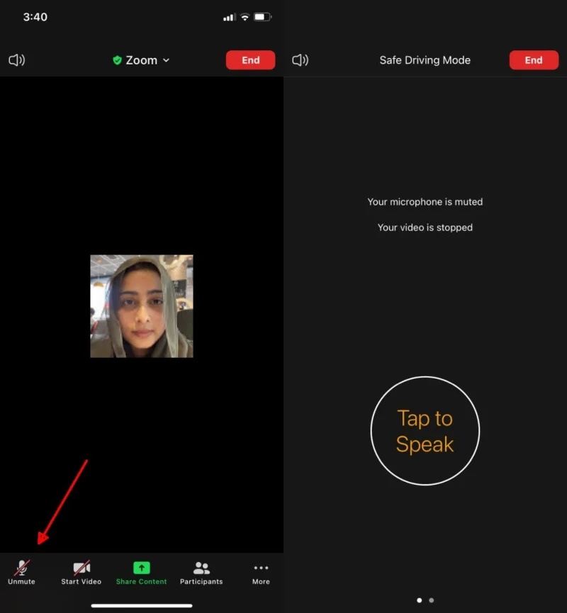 Cara: Membisukan Zoom peserta rapat, audio, dan mikrofon