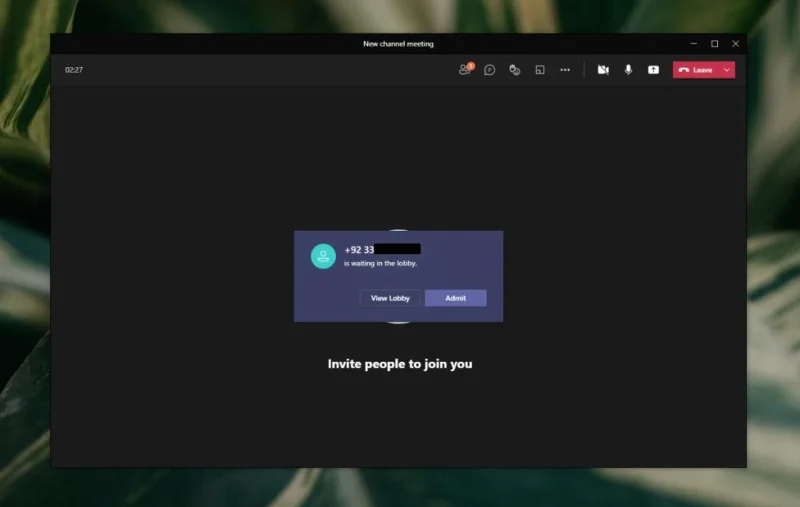 Cara bergabung ke rapat melalui Microsoft Teams Conference ID
