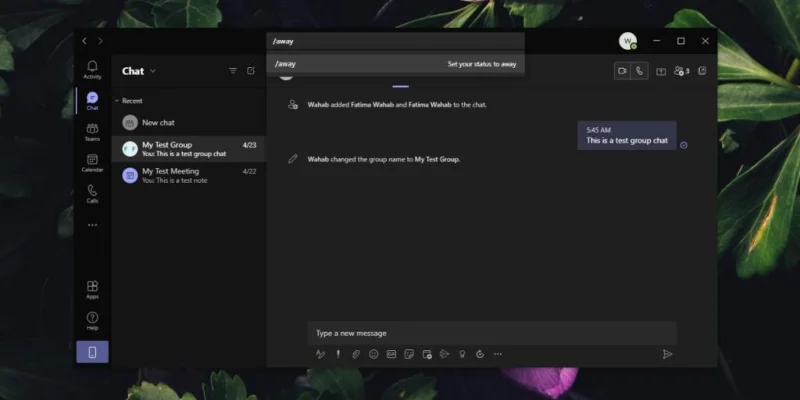 Cara menggunakan perintah Microsoft Teams