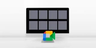 Cara mengaktifkan tampilan kisi Google Meet