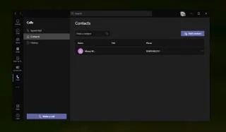 Bagaimana cara menambahkan Kontak Microsoft Teams