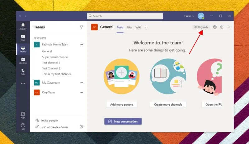 Cara keluar dari Tim Microsoft