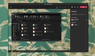Microsoft Teams: berbagi beberapa layar dalam rapat