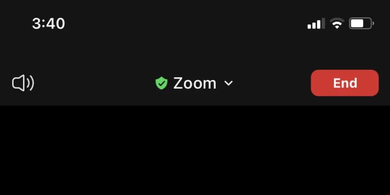 Cara: Membisukan Zoom peserta rapat, audio, dan mikrofon