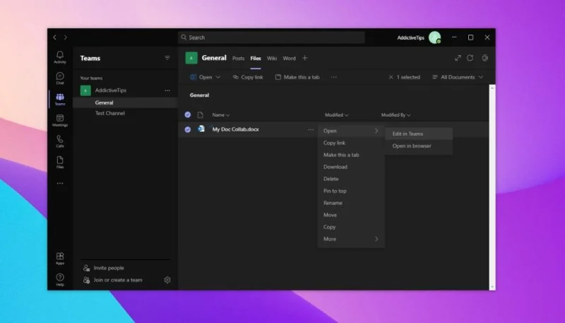 Cara menggunakan alat kolaborasi dokumen Microsoft Teams