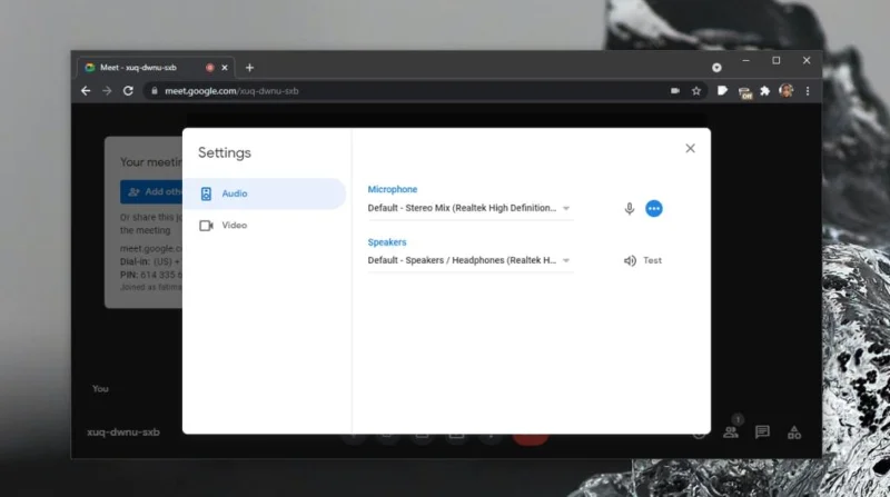 Cara memperbaiki mikrofon Google Meet tidak berfungsi