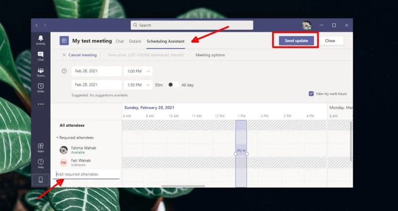 Cara mengirim undangan rapat Microsoft Teams