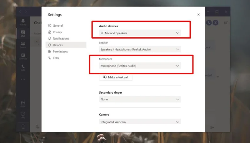 Mikrofon Microsoft Teams Tidak Berfungsi (ASK)
