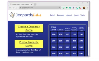 Zoomda Jeopardy nasıl oynanır?