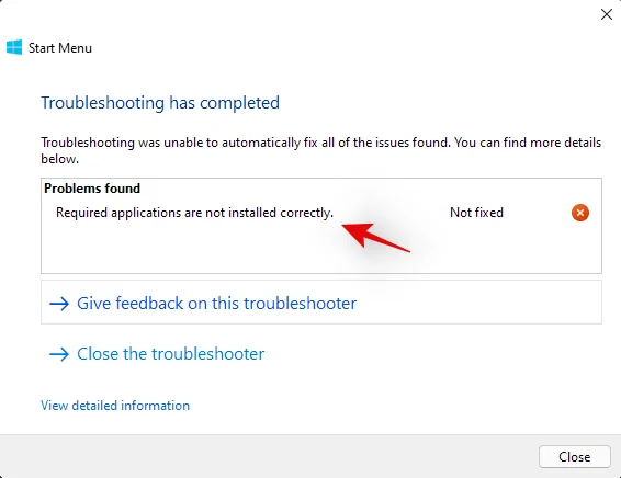 'Windows 11 시작 메뉴가 작동하지 않음' 문제를 해결하는 방법?