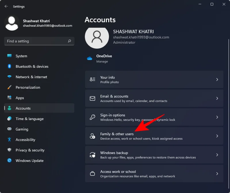Windows 11에서 새 사용자를 만드는 방법(로컬 또는 온라인)