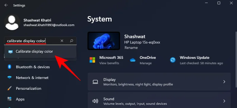 Windows 11 PC에서 모니터를 보정하는 방법