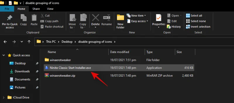 레지스트리 해킹으로 Windows 11 작업 표시줄에서 아이콘을 그룹 해제하는 방법