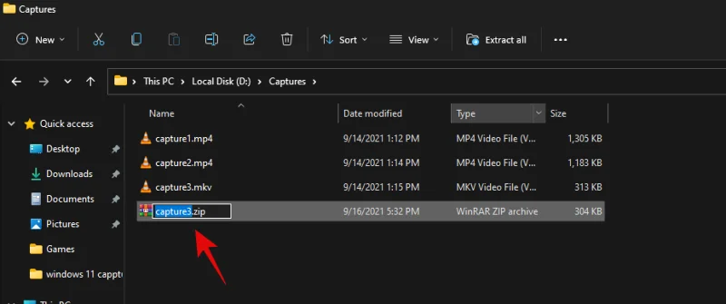 Windows 11에서 단일 또는 여러 파일을 압축하는 방법
