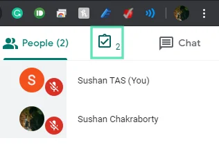 Comment prendre la participation à Google&nbsp;Meet