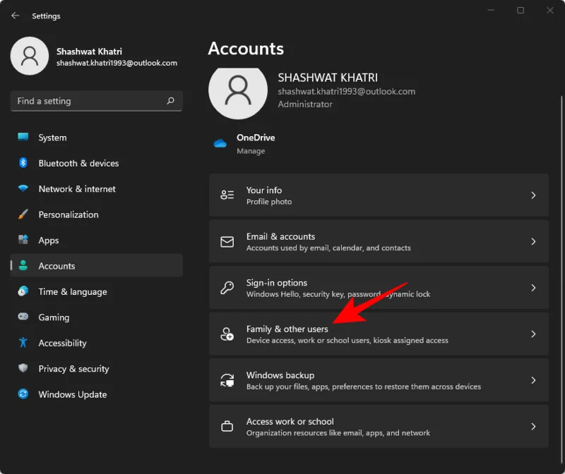 Windows 11에서 새 사용자를 만드는 방법(로컬 또는 온라인)