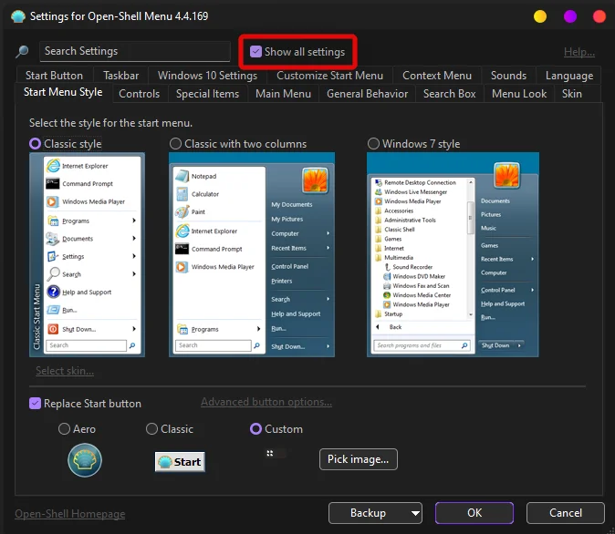 如何通過 Open Shell 在 Windows 11 上獲取 Classic Shell