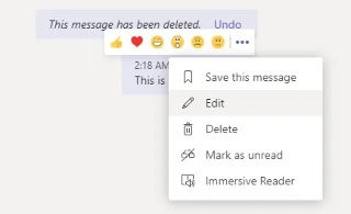 ユーザーがMicrosoftTeamsで送信されたメッセージを編集または削除できないようにする方法