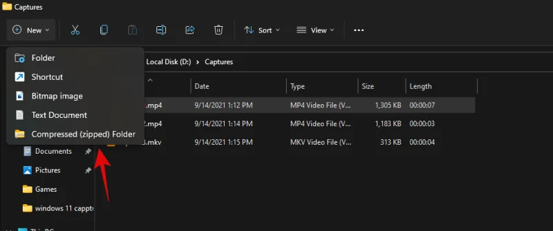 Windows 11에서 단일 또는 여러 파일을 압축하는 방법