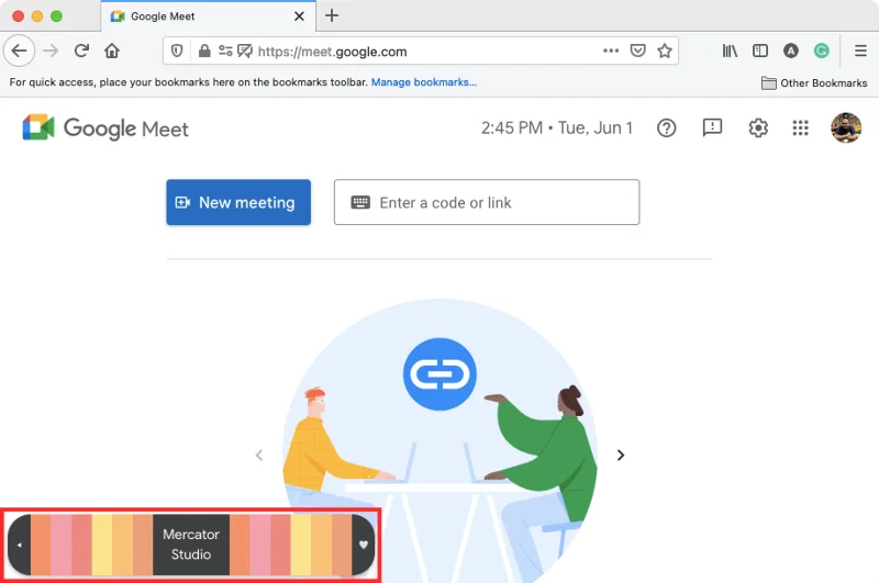 Comment figer votre écran ou votre appareil photo sur Google Meet