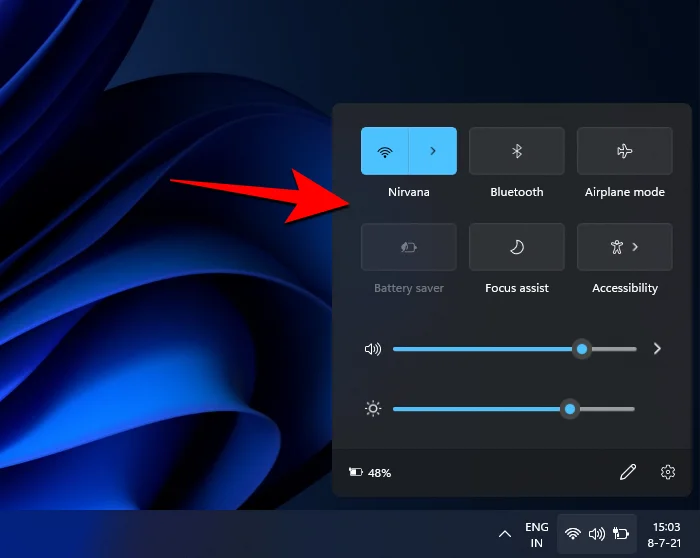 Windows 11 관리 센터에서 바로 가기를 추가, 제거 또는 변경하는 방법